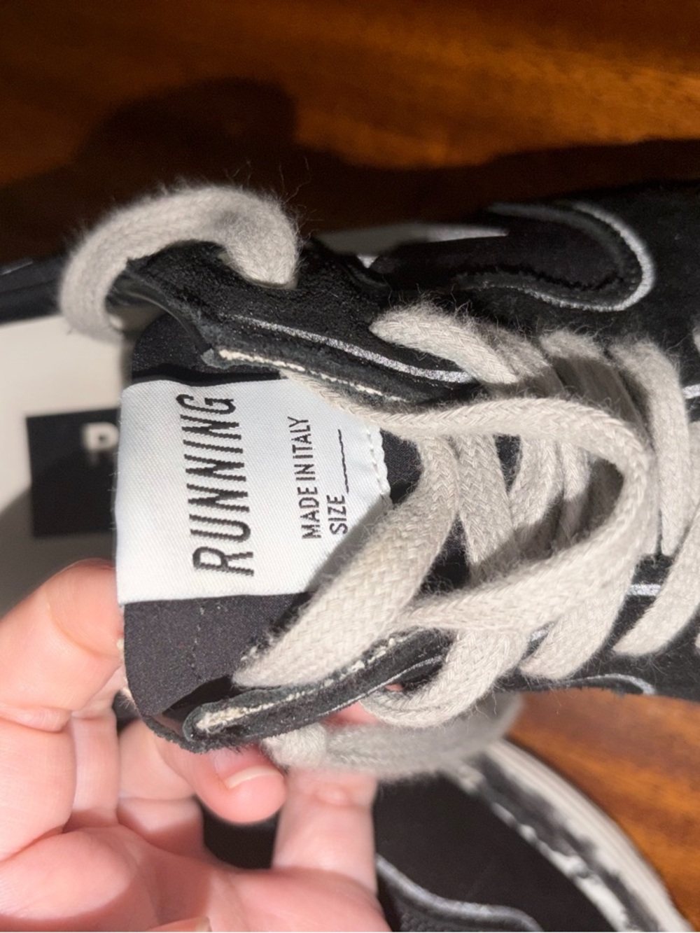 Golden Goose Running Sole 'Black Silver' - Picture 2 of 5